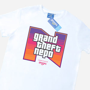 Grand Theft Nepo (White)