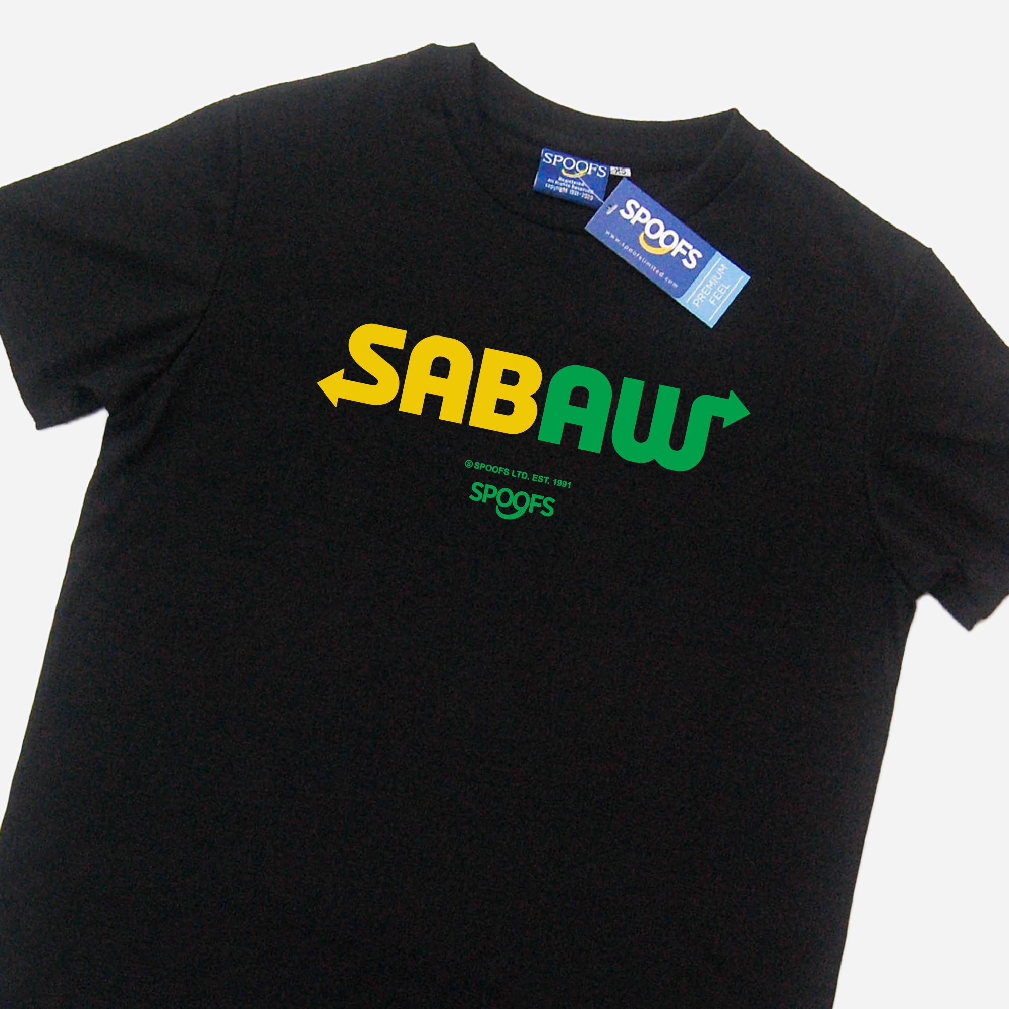 Sabaw Lettering Sabaw (Black) – Spoofs Limited