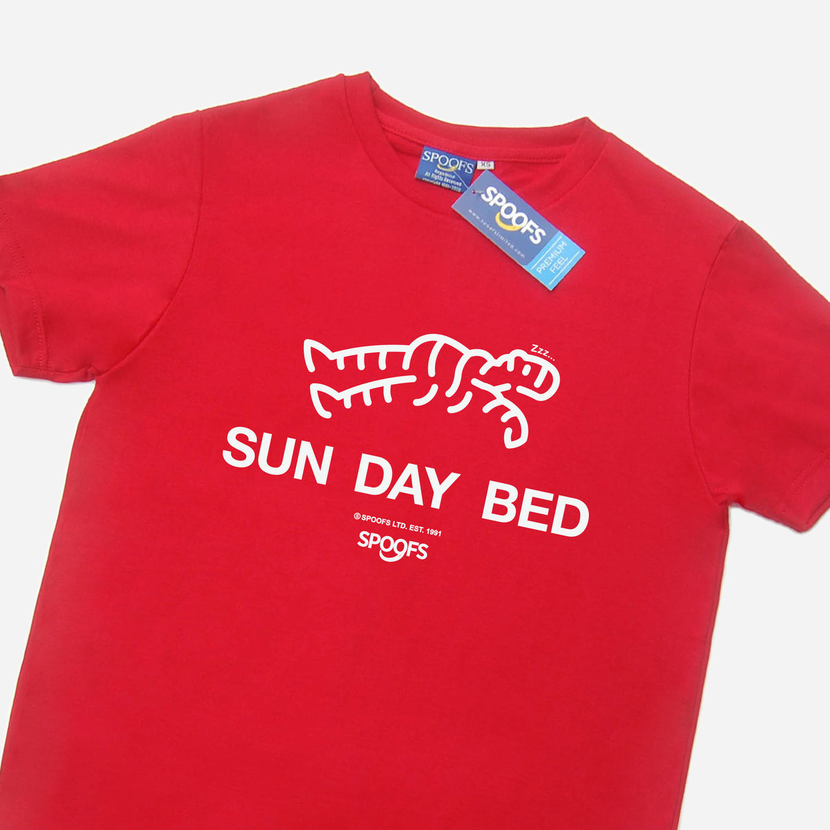 Sun Day Bed (Samba Red) – Spoofs Limited