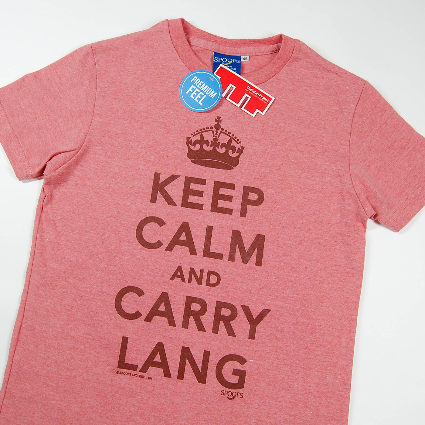 Keep Calm and Carry Lang (Acid Red)