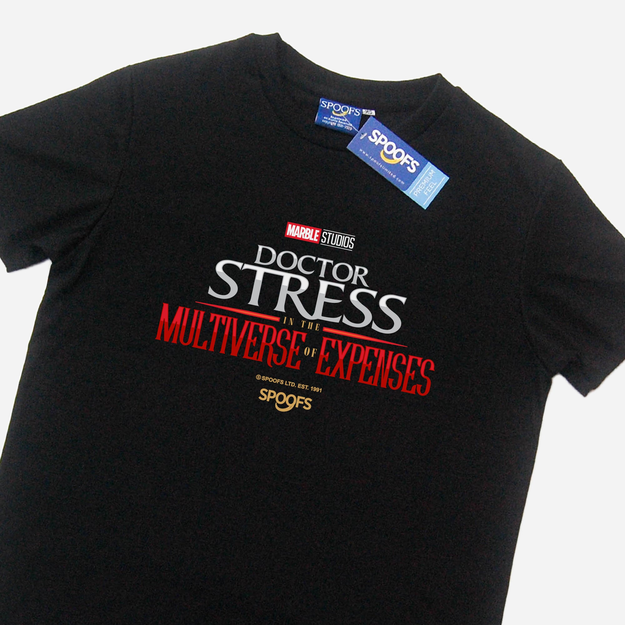 Doctor Stress in the Multiverse of Expenses (Black)
