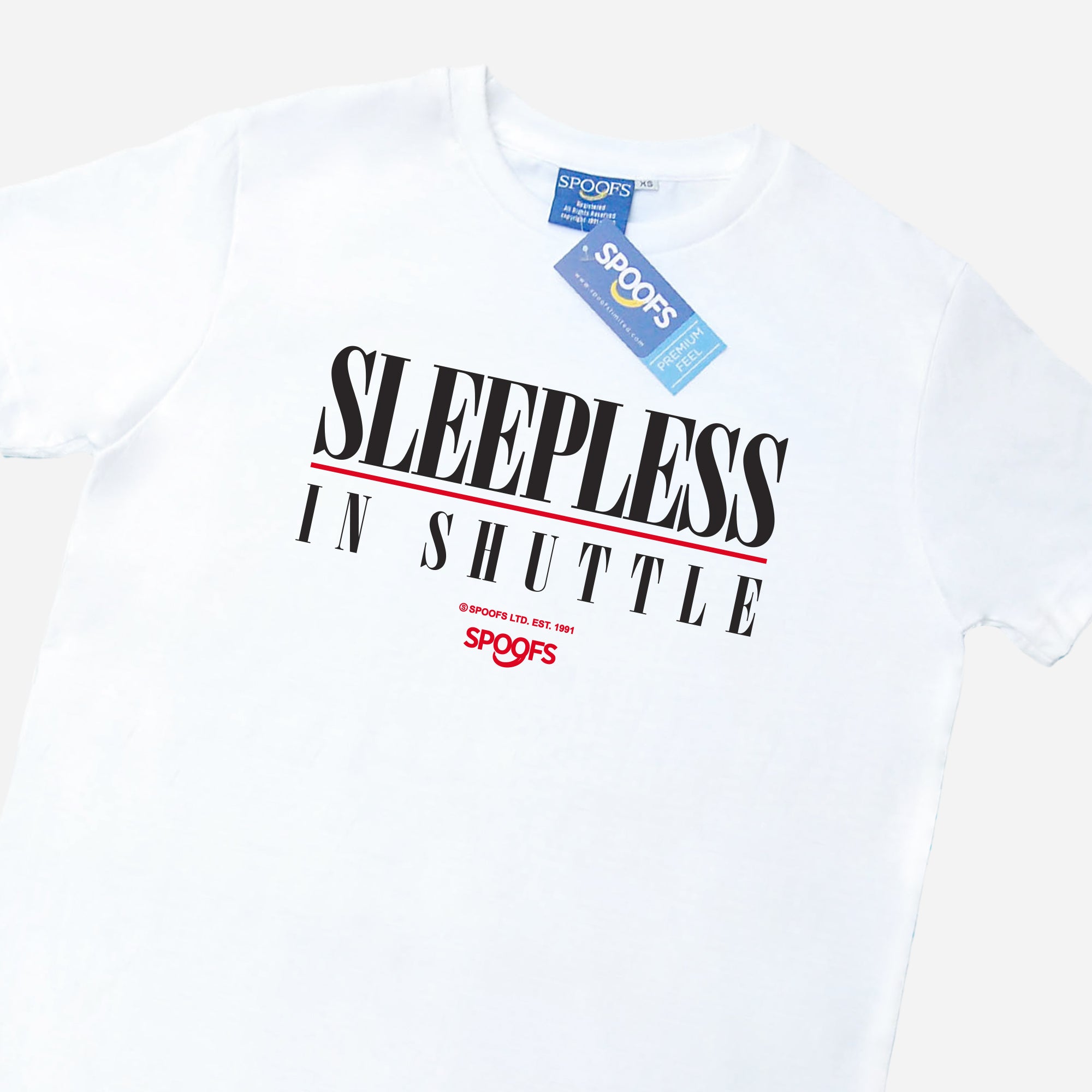 Sleepless in Shuttle (White)